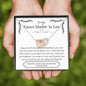 Lurve™ Future Mother In Law - First Breath, Cherish Your Son Interlocking Hearts Necklace