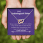 Unbiological Sister - Promise You Interlocking Hearts Necklace