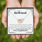 Lurve™ Girlfriend - Permanent Part of The World Interlocking Hearts Necklace