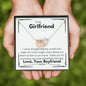 Lurve™ Girlfriend - Smile, Laugh, Capture, Butterflies Interlocking Hearts Necklace