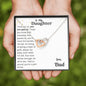 Lurve™ Daughter - You Are Special Interlocking Hearts Necklace