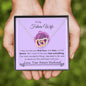 Lurve™ Future Wife - First Love, Kiss, Desire, Wonderful Thing Interlocking Hearts Necklace