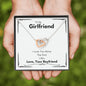Lurve™ Girlfriend - I Love You More Interlocking Hearts Necklace