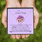 Lurve™ Future Wife - First Love, Kiss, Desire, Last Everything Interlocking Hearts Necklace