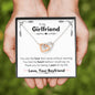 Lurve™ Girlfriend - Love, Heart, Part Interlocking Hearts Necklace