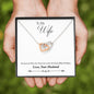 Lurve™ To Wife - Heart to Heart Interlocking Hearts Necklace