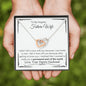 Lurve™ Future Wife - Permanent Part of The World Interlocking Hearts Necklace