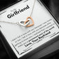Lurve™ Girlfriend - Permanent Part of The World Interlocking Hearts Necklace