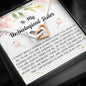 Lurve™ Unbiological Sister - Blessed To Have You Interlocking Hearts Necklace
