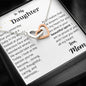 Lurve™ Daughter - Beautiful Spirit Interlocking Hearts Necklace