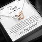 Lurve™ Wife - Always and Forever Interlocking Hearts Necklace