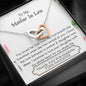 Lurve™ Mother In Law - Mother Daughter, Whole Heart Interlocking Hearts Necklace