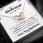 Lurve™ Girlfriend - First Love, Kiss, Desire, Last Everything Interlocking Hearts Necklace