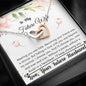 Lurve™ Future Wife - I Choose You Interlocking Hearts Necklace