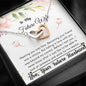 Lurve™ Future WIfe - Smile for No Reason Interlocking Hearts Necklace