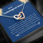 Unbiological Sister - Amazing Companion Interlocking Hearts Necklace