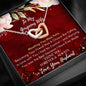 Lurve™ Husband - Gorgeous Wife Interlocking Hearts Necklace
