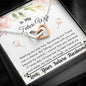 Lurve™ Future Wife - I Cannot Lose You Interlocking Hearts Necklace