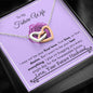 Lurve™ Future Wife - First Love, Kiss, Desire, Last Everything Interlocking Hearts Necklace