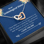 Unbiological Sister - Best Decision Interlocking Hearts Necklace