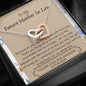 Lurve™ Future Mother In Law - Remarkable Man, The Gift Interlocking Hearts Necklace