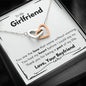 Lurve™ Girlfriend - Love, Heart, Part Interlocking Hearts Necklace