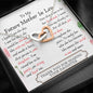 Lurve™ Future Mother In Law - Stole My Heart, Your Daughter Interlocking Hearts Necklace