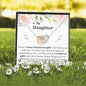 Lurve™ Daughter - Heart of Precious Gold Interlocking Hearts Necklace