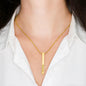 Lurve™ To My Daughter - Some Days Are Better 2 Sides Bar Necklace