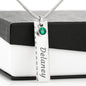 Lurve™ Mother Daughter - Connected Biologically Birthstone Name Necklace