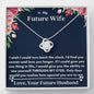 Future Wife - Through My Eyes Love Knot Necklace