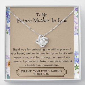 Lurve™ Future Mother In Law - Entrusting, Welcome, My Dream Man Love Knot Necklace