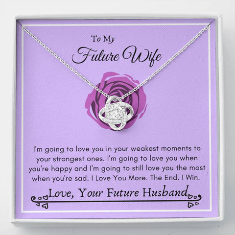 Lurve™ Future Wife - Going to Love You Love Knot Necklace