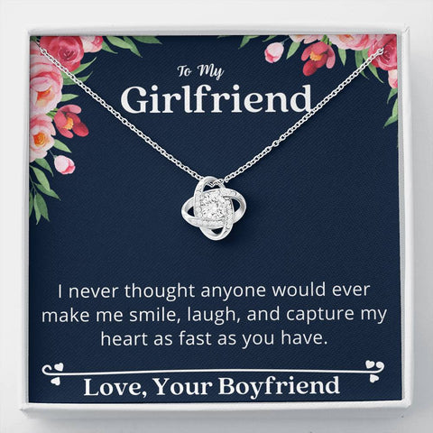 Lurve™ Girlfriend - Capture My Heart Fast Love Knot Necklace