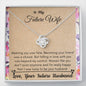 Lurve™ Future Wife - Lucky To Be Your Future Husband Love Knot Necklace