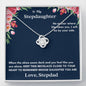 Lurve™ Stepdaughter - Close to Your Heart Love Knot Necklace