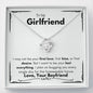 Lurve™ Girlfriend - First Love, Kiss, Desire, Last Everything Love Knot Necklace