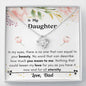 Lurve™ Daughter - Beauty, Mean, Love, Eternity Love Knot Necklace