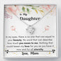 Lurve™ Daughter - Belive in You Love Knot Necklace