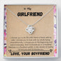 Lurve™ GIrlfriend - Choose You To Do Life With Love Knot Necklace