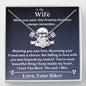 Lurve™ Biker Wife - Meeting You Was Fate Love Knot Necklace
