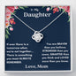 Lurve™ Daughter - Always Remember Love Knot Necklace