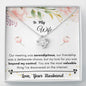 Lurve™ Wife - Serendipitous, Beyond My Control, Valuable Love Knot Necklace