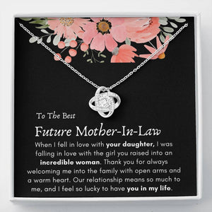 Lurve™ Future Mother In Law - Your Daughter, Incredible Woman Love Knot Necklace