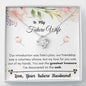Lurve™ Future Wife - Greatest Treasure, Web Love Knot Necklace