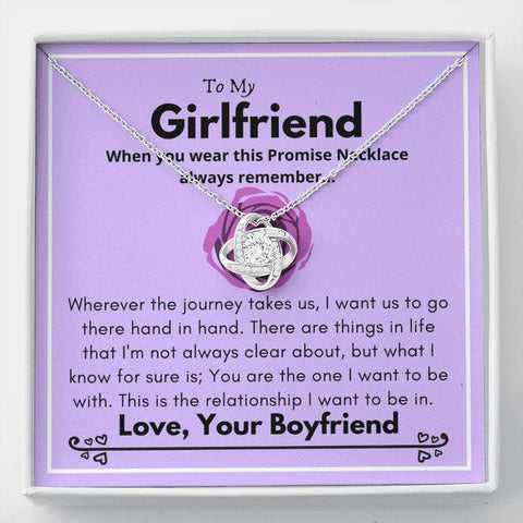 Lurve™ Girlfriend - Promise Necklace Love Knot Necklace