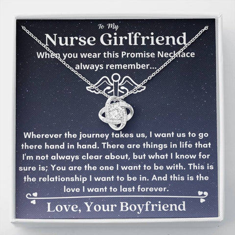 Lurve™ Nurse Girlfriend - Promise Necklace Love Knot Necklace