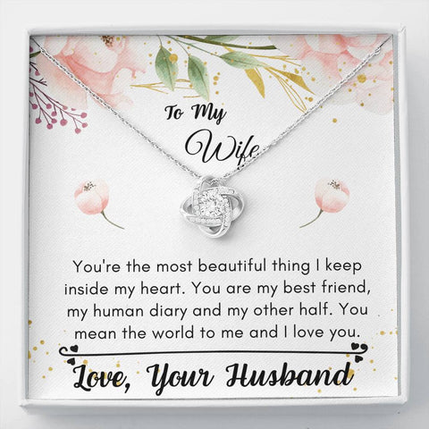 Lurve™ Wife - Most Beautiful Thing Love Knot Necklace