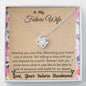 Lurve™ Future WIfe - Smile for No Reason Love Knot Necklace