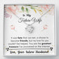 Lurve™ Future Wife - Fate, Friends, Greatest Treasure Love Knot Necklace
